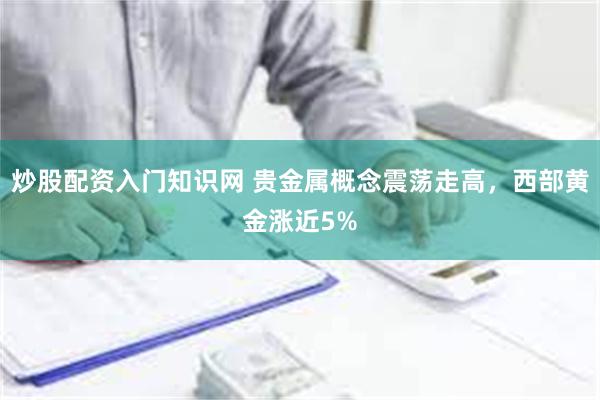 炒股配资入门知识网 贵金属概念震荡走高，西部黄金涨近5%