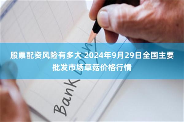 股票配资风险有多大 2024年9月29日全国主要批发市场草菇价格行情