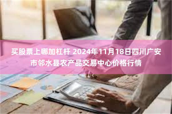 买股票上哪加杠杆 2024年11月18日四川广安市邻水县农产品交易中心价格行情