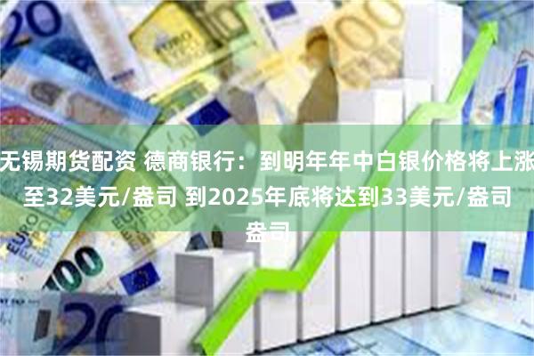 无锡期货配资 德商银行：到明年年中白银价格将上涨至32美元/盎司 到2025年底将达到33美元/盎司